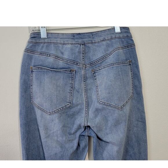 We the Free CRVY Jeans Womens 25 High Waisted Light Wash Jeans Casual Comfort - Picture 4 of 6